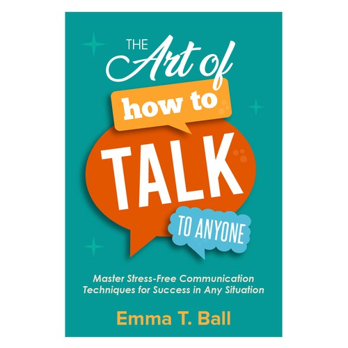 eBook cover for The Art of How to Talk to Anyone Design by qwerty4
