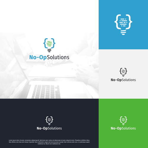 Tech logo for small software business Design by TimiZero