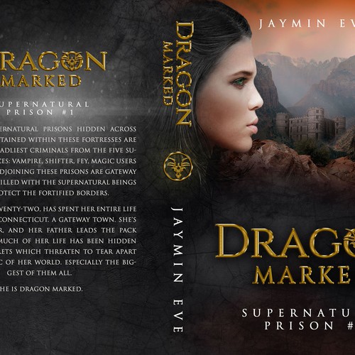 Cover for Book 1 in Paranormal Romance Trilogy Design by : Elementi.studio