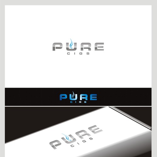 Create an updated logo design for PURE CIGS Design by BAY ICE 88