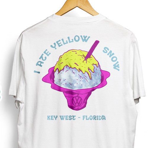 Psychedelic Snow Cone Design by TSpoon_D