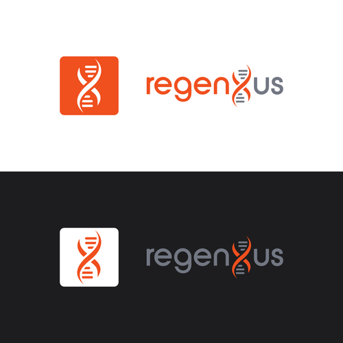 regenx.us  [high quality logo for a stem cell clinic] Design by irsART NZM