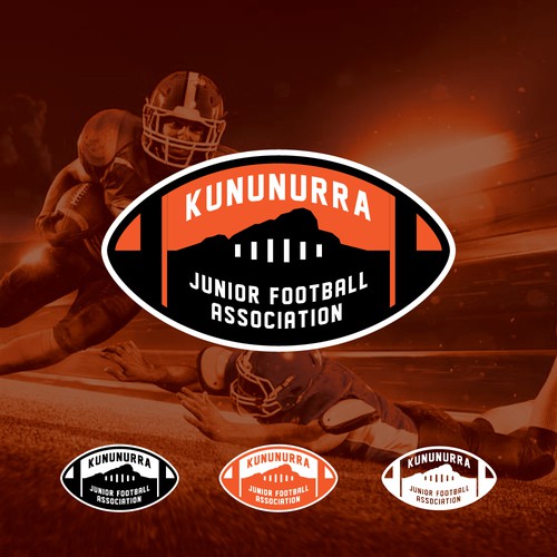 Kununurra Junior Football Association  Logo Design by SangguhDesign