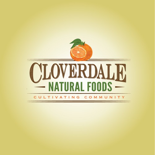 Natural grocery store Logo Design by MonicaDesigns