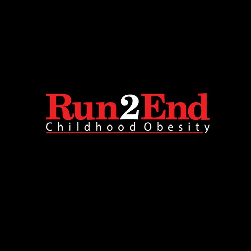 Run 2 End : Childhood Obesity needs a new logo Design by AalianShaz