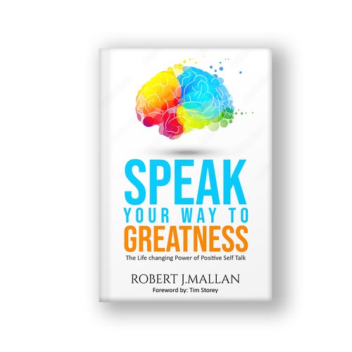 Speak Your Way to Greatness Book Cover Design Design by Neds.