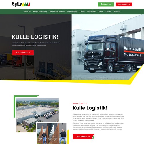 Web page design contest entry by VirtuaLPainter