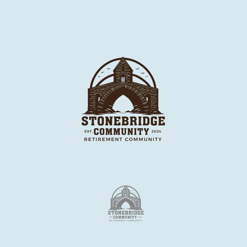 Stonebridge Logo Design by Husb_And