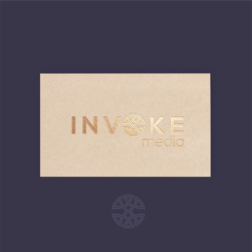 Calling forth the ultimate brand CENTREPIECE for Invoke Media! Creative logo for a budding brand. Design by toometo