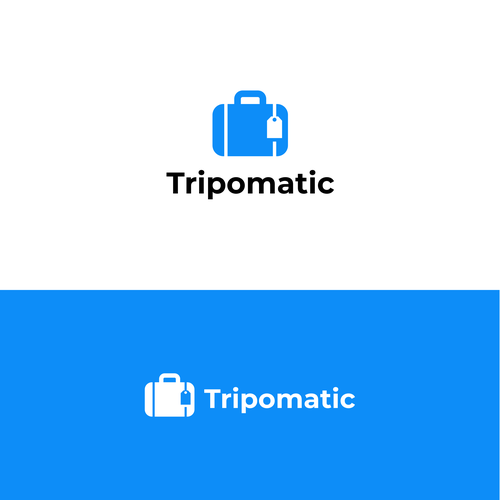 New logo for rebranding a trip planning app Design by #RDWN