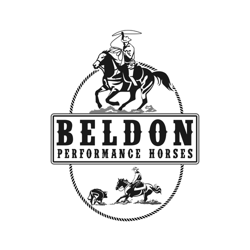 We need a logo for our high end performance horse business! Design by Rziko1