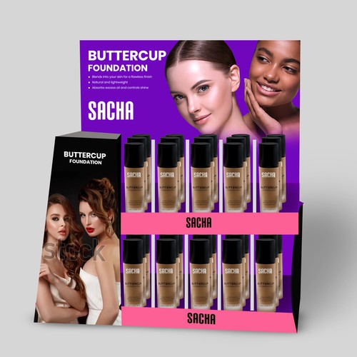 Buttercup Liquid Foundation Design by Design Studio72