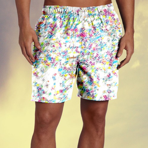 Men's Athletic Shorts Designs/Patterns Design by Gagilend