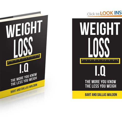 Design a creative and simple cover for weight loss book Design by IBSEG