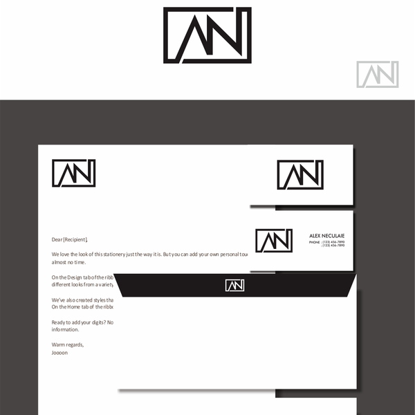 Design by G234T-D4Y titled "Personal Branding Experiment - Myself representing Myself"