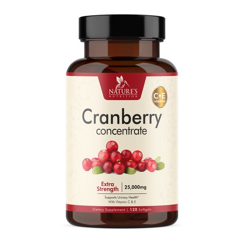 Designs | Natural Cranberry Concentrate Design Needed for Nature's ...