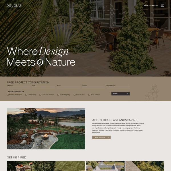 Winner for landscaping design contest.