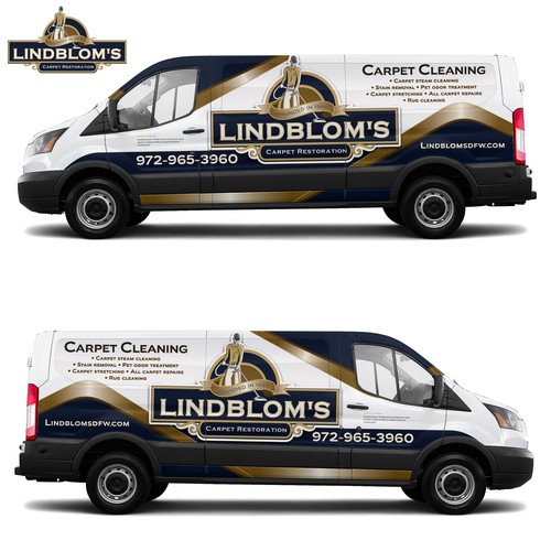 Elegant Van Wrap Design Design by adelea