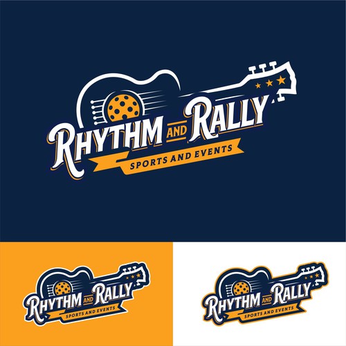 Music Meets Pickleball! Cool, musical logo for sports facility Design by lrasyid88