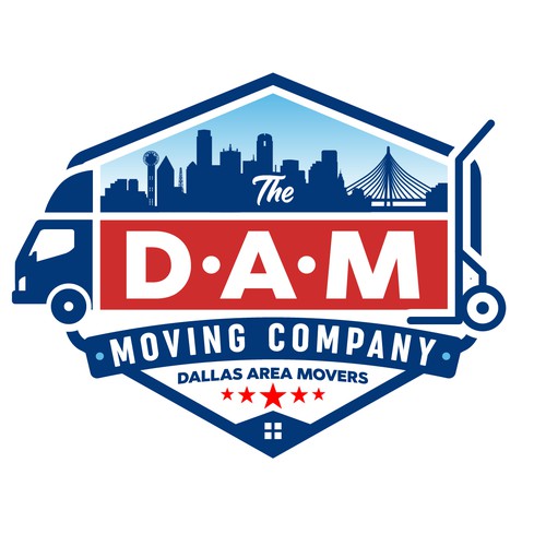 Design a fun, high-quality logo for The DAM Moving Company Design réalisé par Gr8 Art