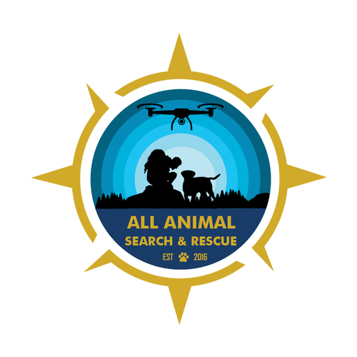 Brand refresh for an animal search and rescue group Design by Patricia229