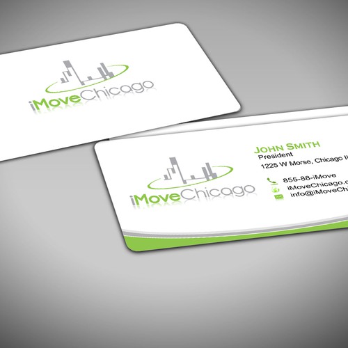 Create the next stationery for iMove Chicago Diseño de rikiraH