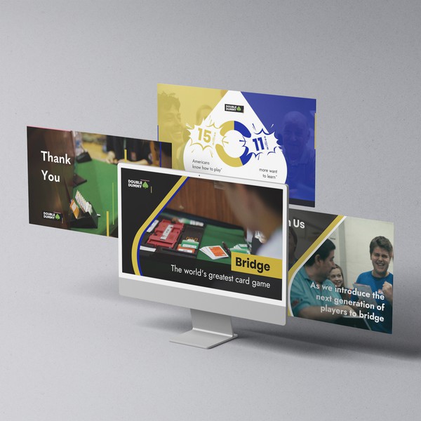 Presentation Design for Bridge card players