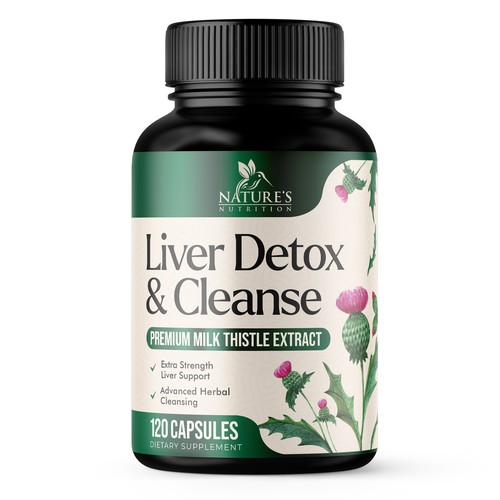 Natural Liver Detox & Cleanse Design Needed for Nature's Nutrition Réalisé par UnderTheSea™