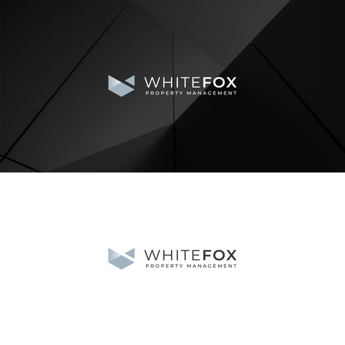 White Fox Logo Contest Design by brandphant™