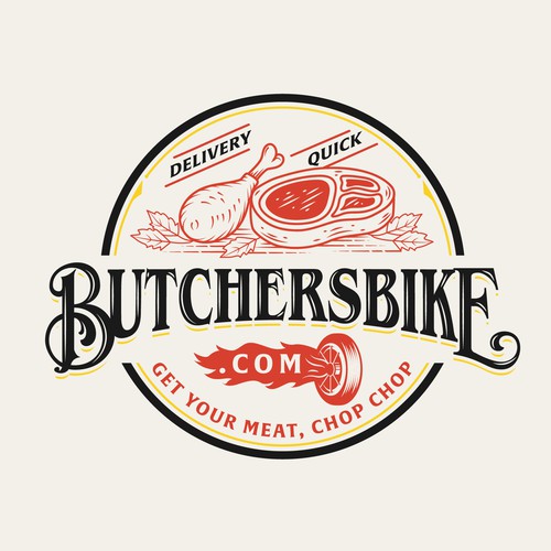 Logo - Butchers Bike Design by Gam21