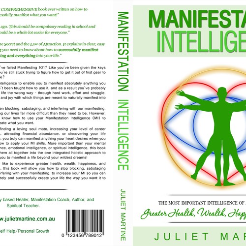 EXCITING new SELF HELP book cover design for an upcoming INTERNATIONAL BEST SELLER! Design by .SBdesign.