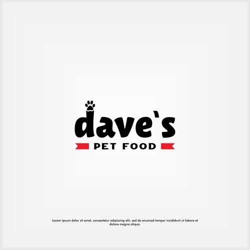 Logo for family owned pet food company Design by Dirtymice