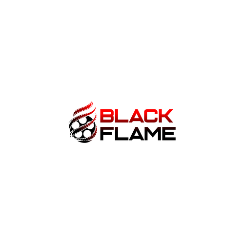 Cool, masculine Logo for company name „Black Flame” Design von Logologic™