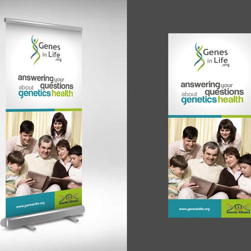 Create a conference poster for Genetic Alliance! Design by sougatacreative