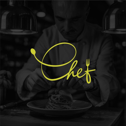 "CHEF": Food & Cooking Social Media Logo Design by ᑎᗩᗷᗴᗴᒪ