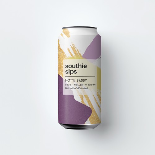 Minimalist beer can design デザイン by aran&xa