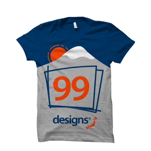 WANTED T-shirt design for 99designs JAPAN-ontwerp door Chakib design studio