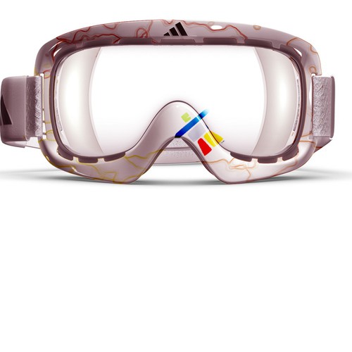 Design adidas goggles for Winter Olympics Réalisé par Rhomb