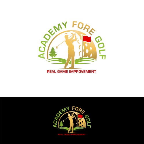 "Need a great logo for a fun, hi-tech and top results based indoor golf facility!" winning Tattoo