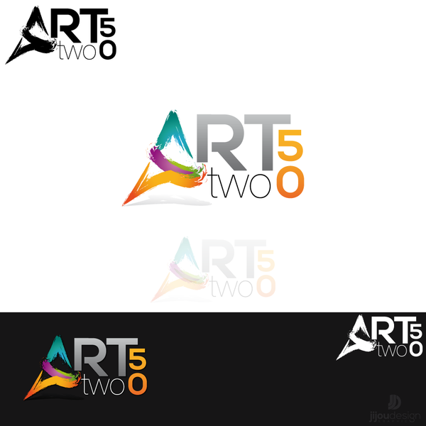 Design by jihene titled "Create the next logo for ARTtwo50"