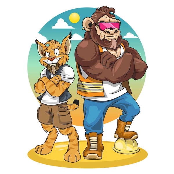 Bob & Gus - "Bearded Up"