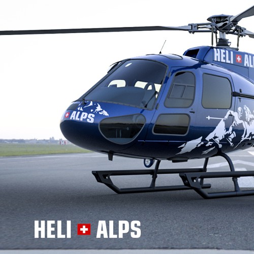 Helicopter sticker design Design by My Idea Studio