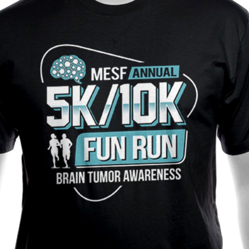 "T-shirt Design for Brain Tumor event... Get Jiggy Wit It!" Design by ~ RVGS ~