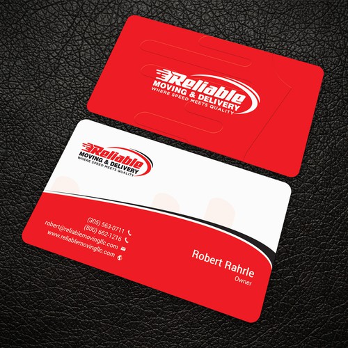 Business Card Design for Moving Company Design réalisé par ™SF_Design™