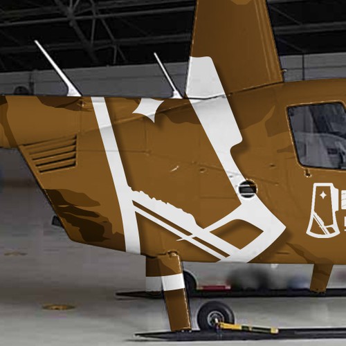 Helicopter design Exterior Wrap Design by dnite