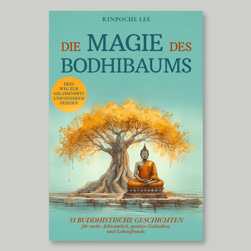 Design an appealing cover about Buddhist stories Design by Radmilica