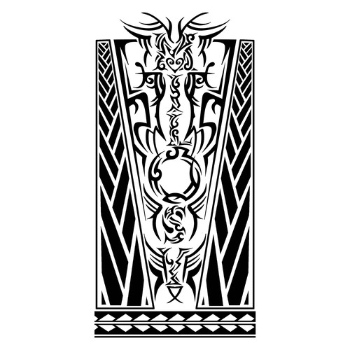 Hidden Name Tatoo Design by Argo Studio