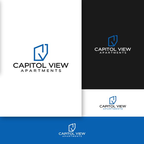 Capitol View Logo Design by AjiCahyaF