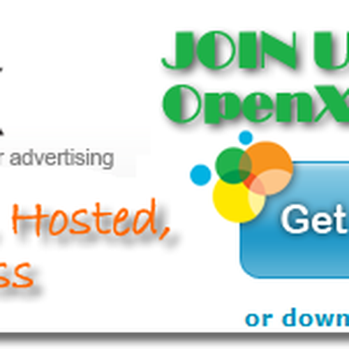 Banner Ad for OpenX Hosted Ad Server Design von patembe