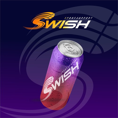 Swish - A New Sports Drink!-ontwerp door bluelines15